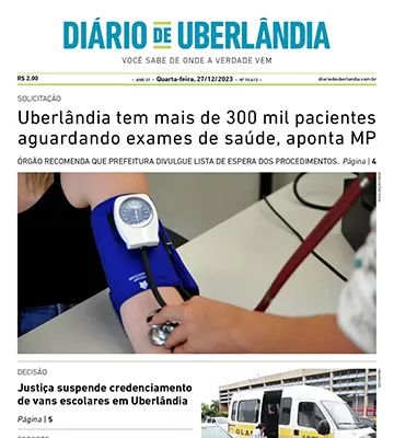 Diário de Uberlândia - Quarta-Feira - (27/12/2023)