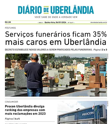 Diário de Uberlândia - Quinta-Feira - (04/01/2024)