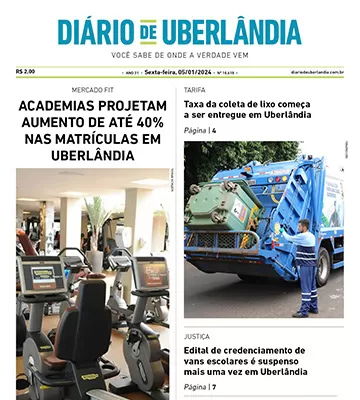 Diário de Uberlândia - Sexta-Feira - (05/01/2024)