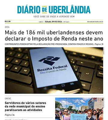 Diário de Uberlândia - Sábado - (09/03/2024)