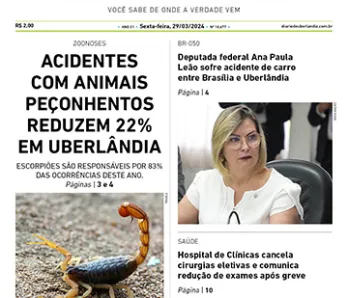 Diário de Uberlândia - Sexta-Feira - (29/03/2024)