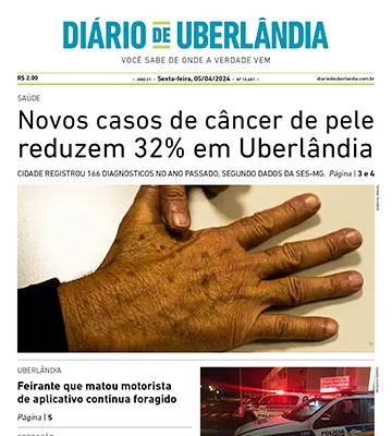 Diário de Uberlândia - Sexta-Feira - (05/04/2024)