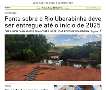 Diário de Uberlândia - Quinta-Feira - (25/04/2024)
