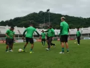 Coritiba faz único treino para enfrentar o Botafog