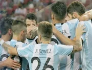 Argentina faz 6 a 0 na seleção de Cingapura