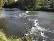 Rio Uberabinha tem trecho com água ruim