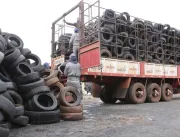 CCZ recolhe 120 mil pneus em borracharias