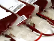 Hemominas coleta 1ª bolsa de sangue Hy negativo