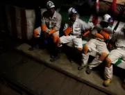Mais de 900 de trabalhadores ficam presos em mina 