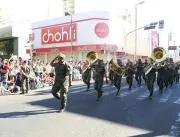 Desfile cívico vai contar com nova banda estudanti
