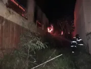 Corpo de Bombeiros registra dois incêndios simultâ