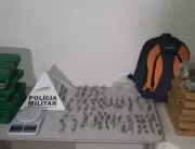 Polícia apreende 40 kg de maconha no bairro Morumb