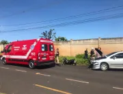 Motociclista morre em grave acidente no bairro Can