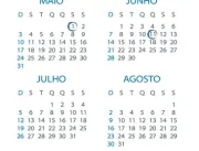 Ano novo terá 11 feriados nacionais em dias de sem