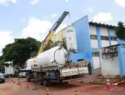 UAI do bairro Pampulha recebe novo tanque de oxigê