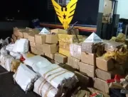 Polícia apreende mais de 6 toneladas de maconha em