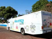 Ônibus Biblioteca chega aos bairros Jardim das Pal