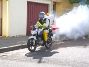 Combate ao mosquito da dengue é feito por motocicl