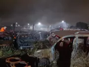 Incêndio atinge pátio de veículos da PRF em Uberab