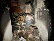 Incêndio provoca estragos em residência no bairro 