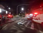 Motociclista morre após ter mal súbito e cair da m