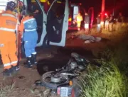Motociclista morre em acidente na Estrada do Pau F