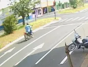 VÍDEO: motociclista morre após avançar sinal verme