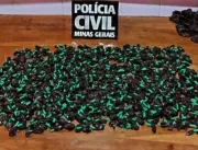 Polícia Civil apreende mais de 830 papelotes de co