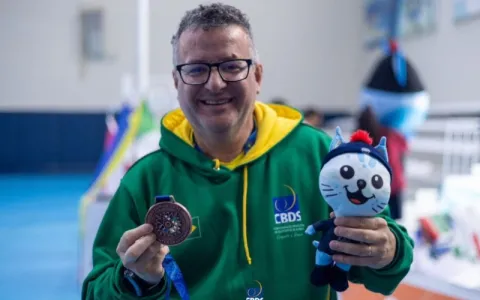Treinador de Uberlândia conquista medalha de bronz