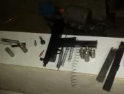 Polícia localiza fábrica clandestina de armas