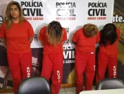 Polícia Civil prende quatro pessoas suspeitas de m