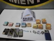 VESPASIANO -  Polícia Militar apreende drogas e di