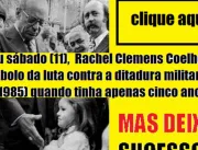 Rachel a criança que se recusou cumprimentar o Presidente Figueiredo