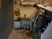 Ladrões arrobam caixa eletrônico em São Domingos d
