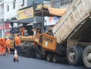Avenida Sílvio Avidos recebe asfalto novo em Colat