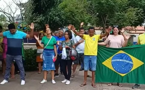 Protesto contra indicação ao STF de Flávio Dino ac