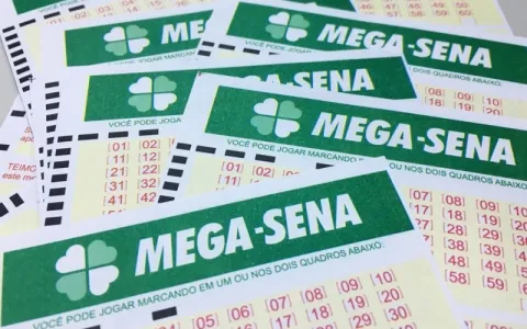 Mega-Sena acumula e sobe para R$275 milhões. 