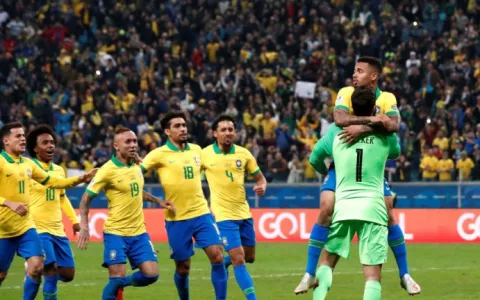 Copa América: Brasil vence Paraguai nos pênaltis e