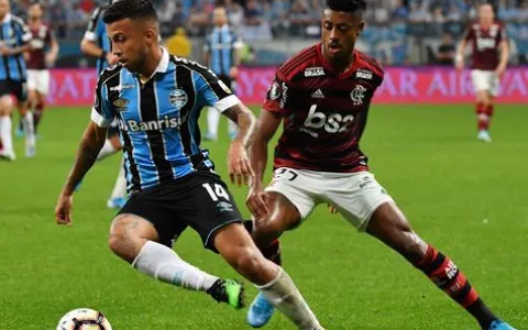 Grêmio e Flamengo empatam em 1 a 1 na semifinal da