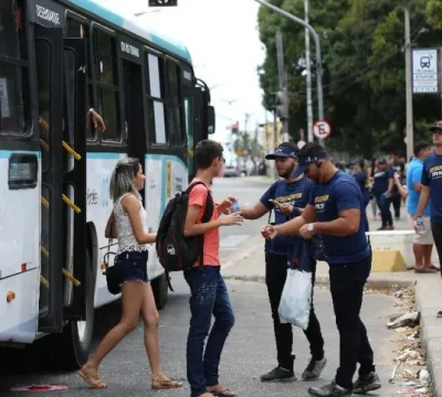 Frota integral de ônibus e gratuidade no transporte público vai beneficiar estudantes durante 2º dia de prova do Enem