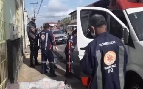 Corpo de homem vítima de possível overdose é encontrado em calçada, no bairro São Cristóvão, em São Luís 