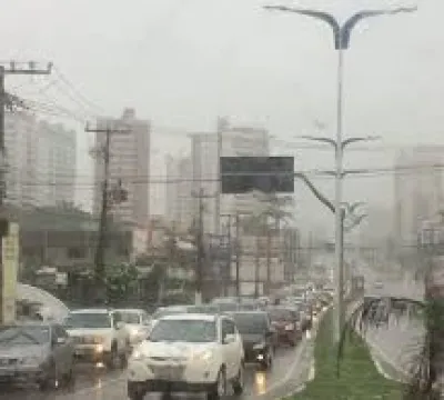 INMET emite alerta para chuva forte em todo o Maranhão