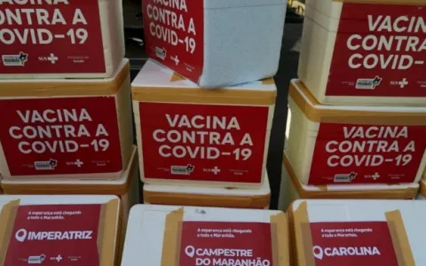 Maranhão recebe 86 mil doses de vacinas contra a Covid-19 nesta manhã  