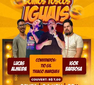 Show de comédia Stand Up no Centro Histórico de São Luís