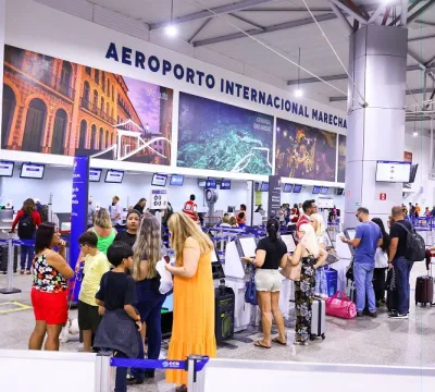 Aeroporto de São Luís alcança recorde de 1,5 milhão de passageiros em 2023