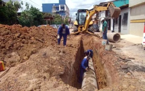 Prefeitura intensifica obras do sistema de drenage
