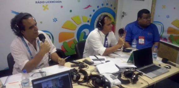 Rádio Timbira faz transmissão histórica na Copa do