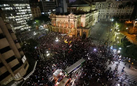 SP: confrontos aumentam em novo protesto