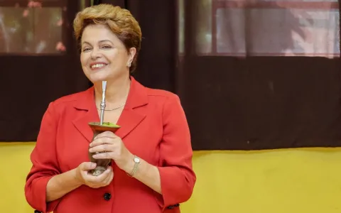 Candidata à reeleição, a presidente Dilma Rousseff