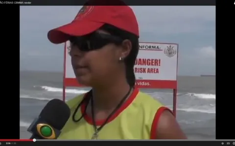 Operação do Corpo de Bombeiros  para prevenir  acidentes  nas praias de São Luís.
